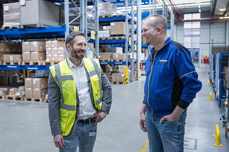 Service-Einsatz von Papier Sprick vor Ort bei Hörmann Antriebstechnik